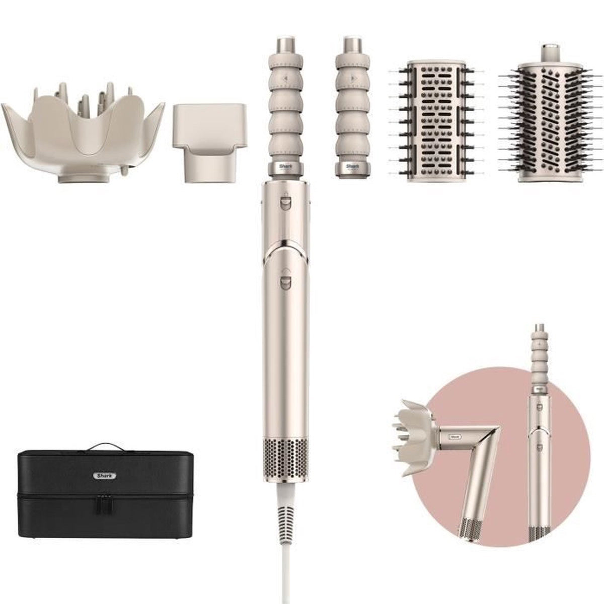 Shark FlexStyle 5-in-1 Multistyler & Föhn - Verbeterd 2025 Model - HD446SLEU