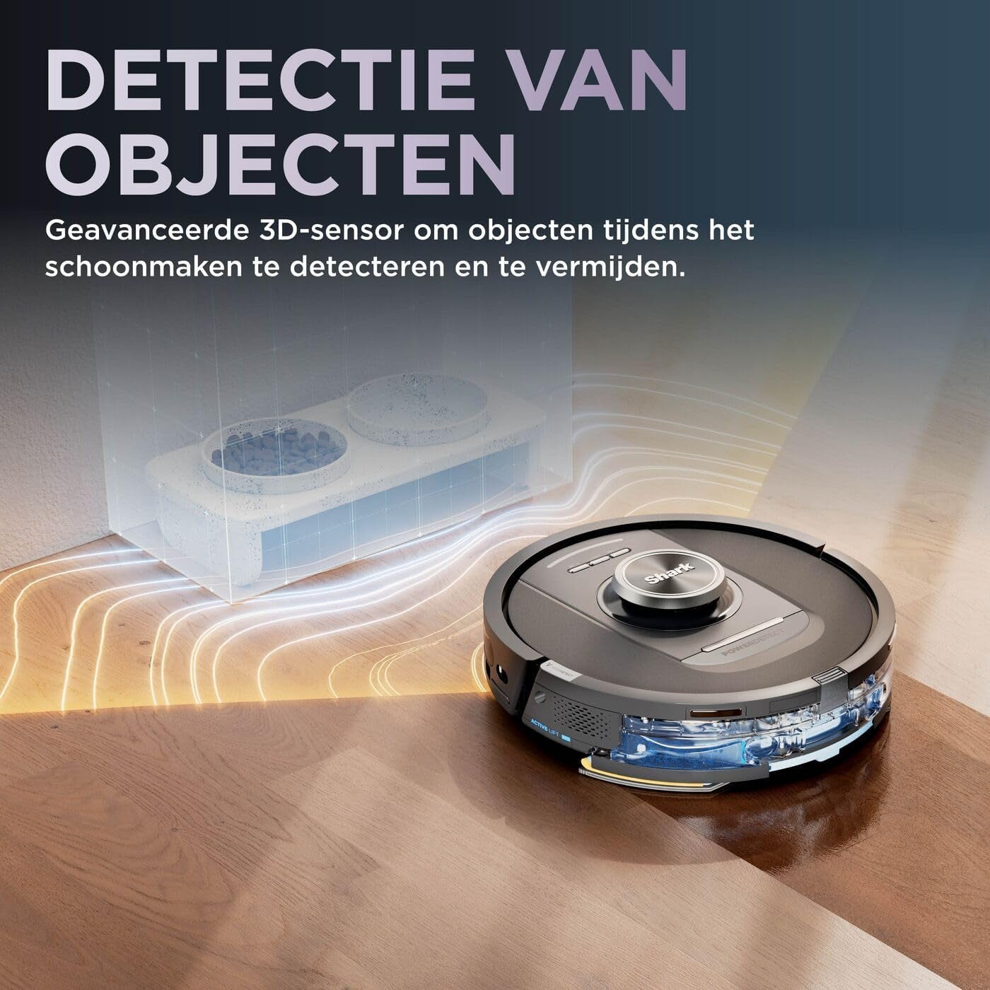 Shark PowerDetect NeverTouch Pro 2-in-1 Robotstofzuiger - RV2800YEEU