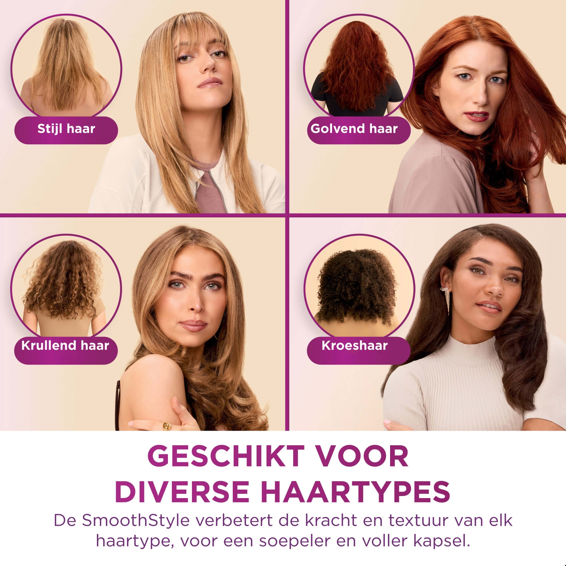 Shark SmoothStyle Föhnborstel met Opbergetui - HT212EU