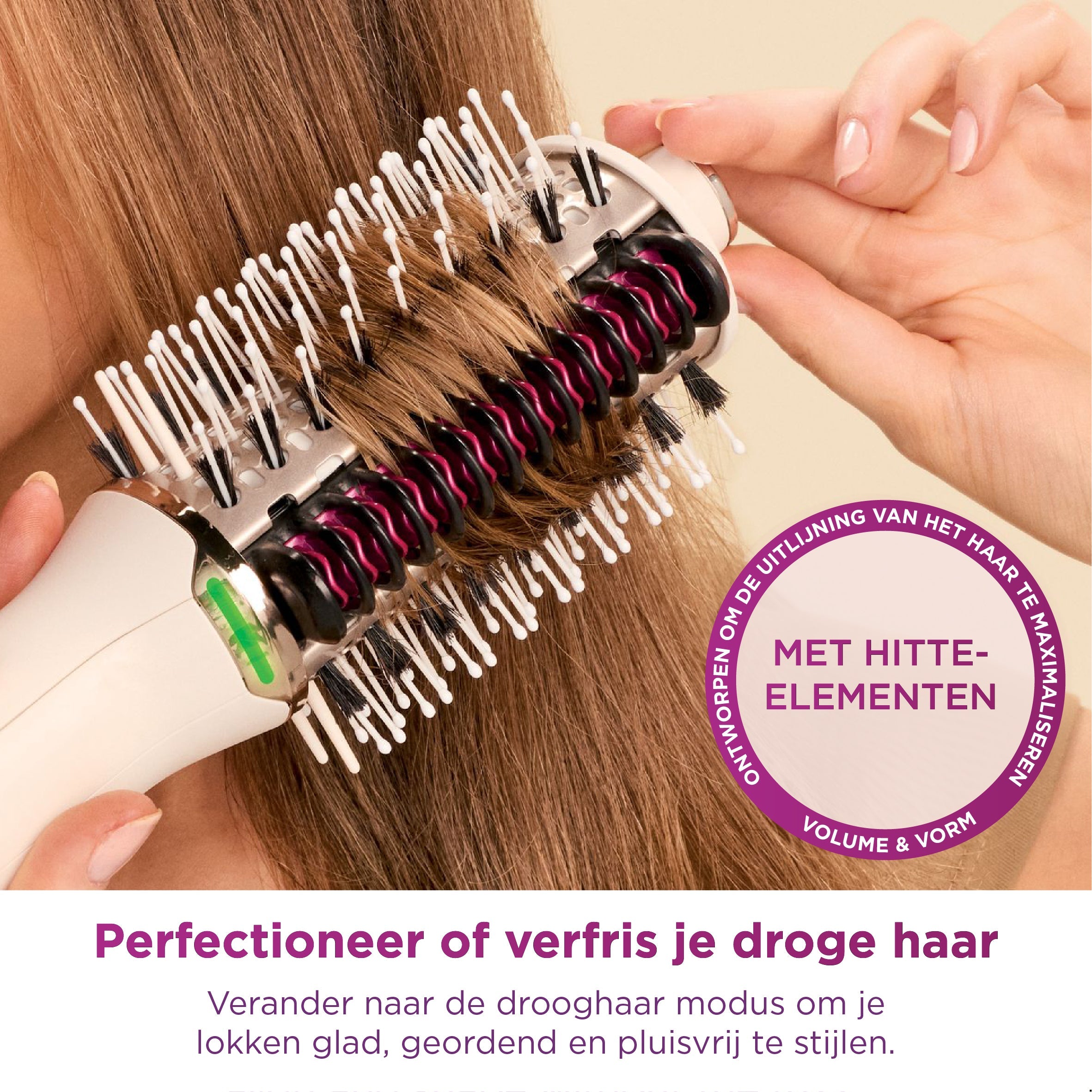 Shark SmoothStyle Föhnborstel met Opbergetui - HT212EU