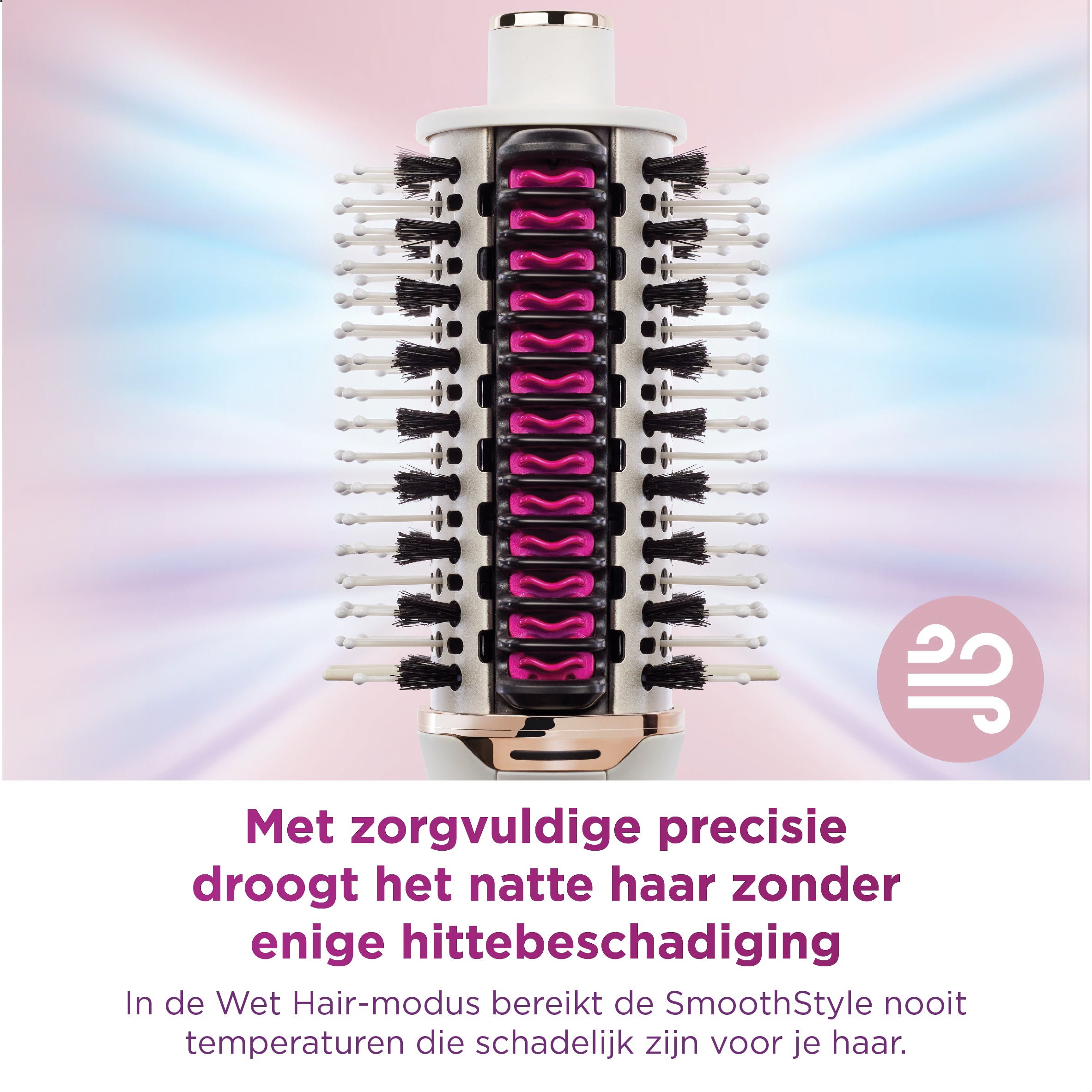 Shark SmoothStyle Föhnborstel met Opbergetui - HT212EU