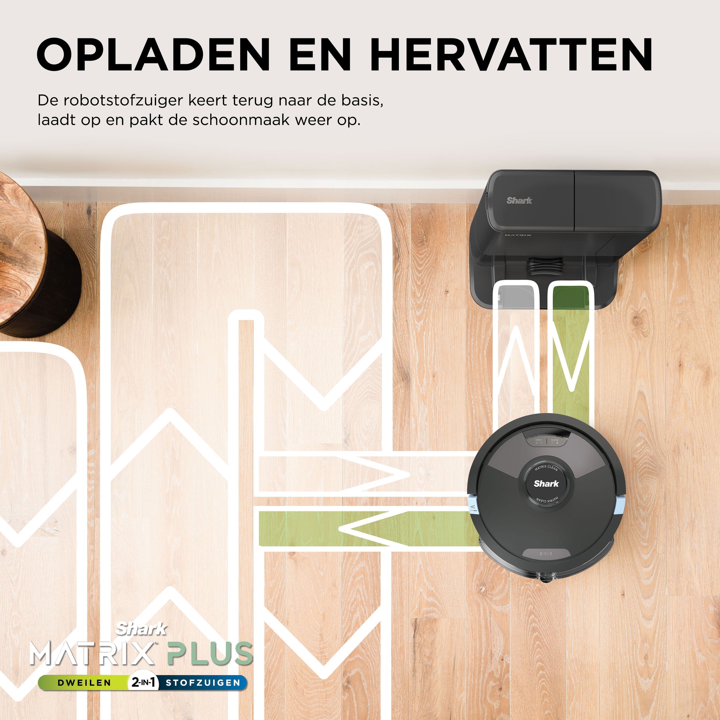 Shark Matrix Plus 2-in-1 Robotstofzuiger - RV2620WAEU