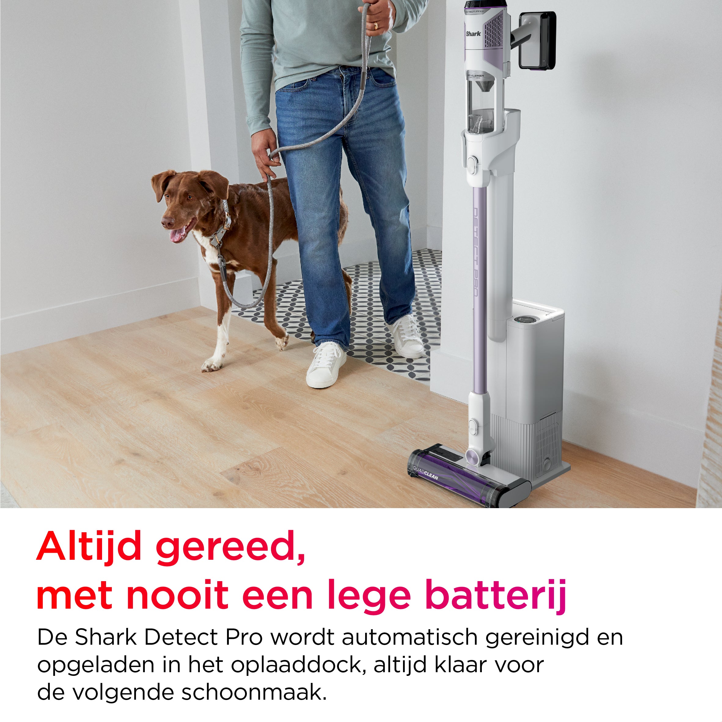 Shark Detect Pro Draadloze steelstofzuiger - IW3612EU