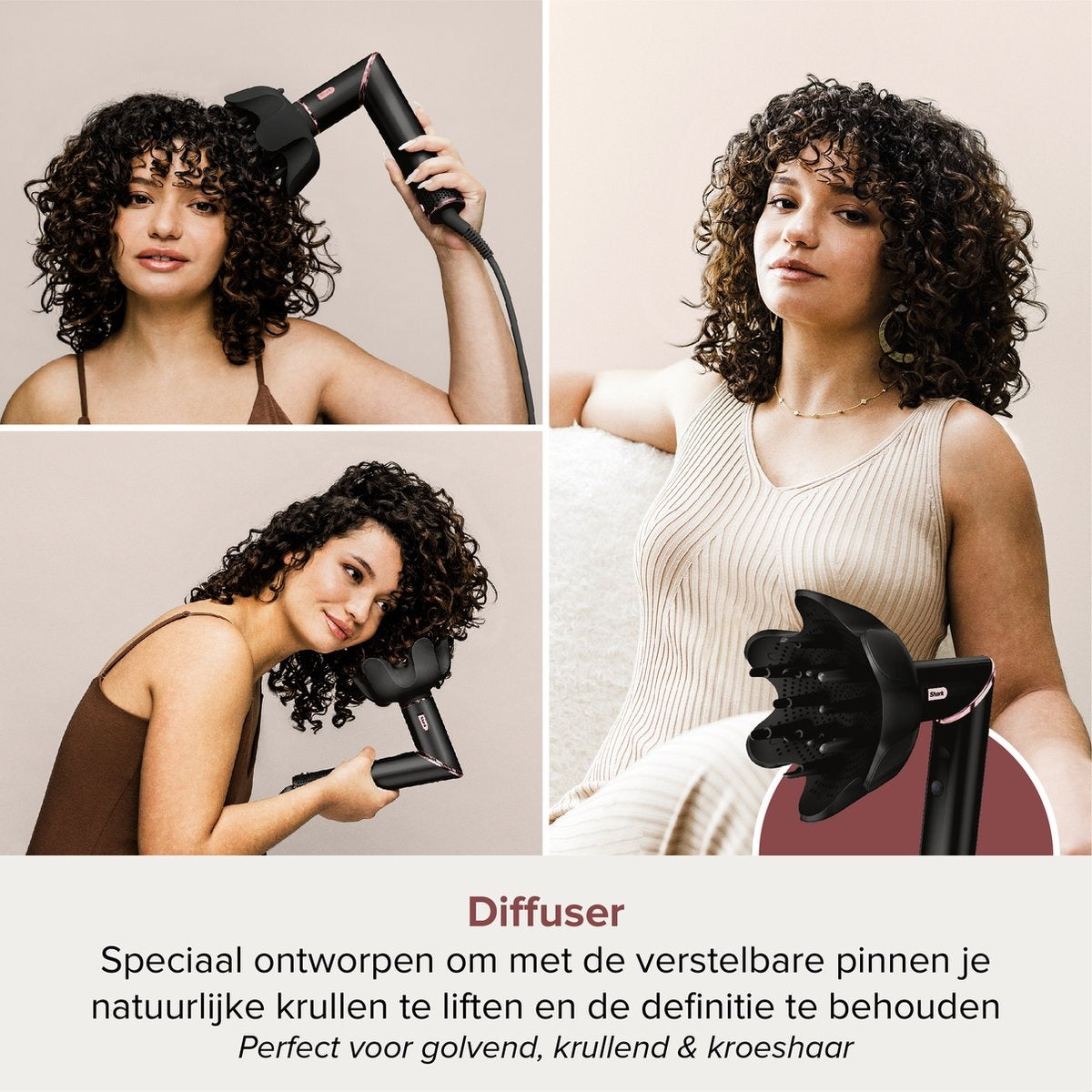 Shark FlexStyle 5-in-1 Multistyler & Föhn - Verbeterd 2025 Model - HD446EU