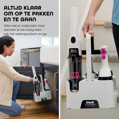 Shark StainForce Draadloze Handzame Vlekkenverwijderaar - HX100EUT
