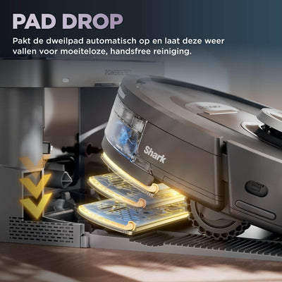 Shark PowerDetect NeverTouch Pro 2-in-1 Robotstofzuiger - RV2800YEEU