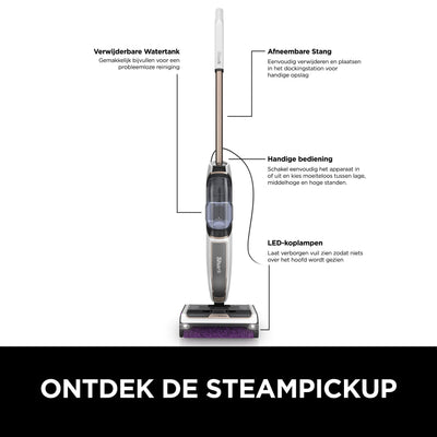 Shark 3-in-1 SteamPickUp Stoomreiniger - SD200EU