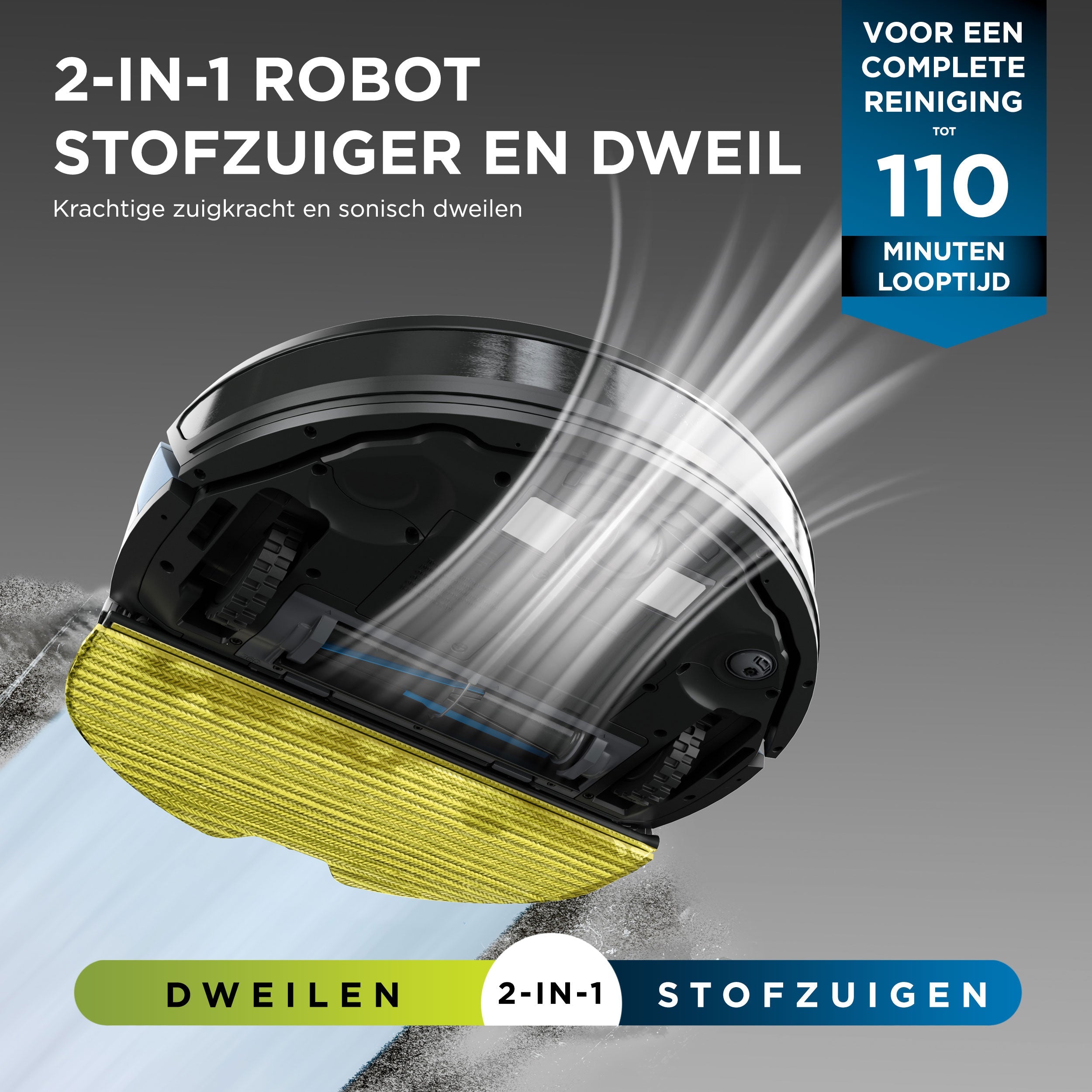 Shark Matrix Plus 2-in-1 Robotstofzuiger - RV2620WAEU