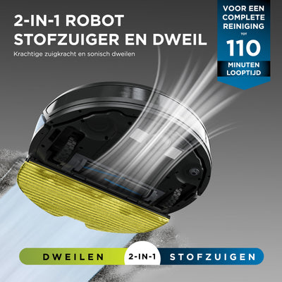 Shark Matrix Plus 2-in-1 Robotstofzuiger - RV2620WAEU
