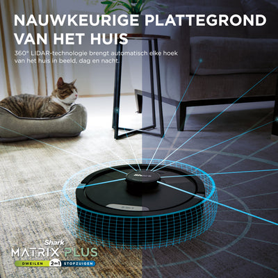 Shark Matrix Plus 2-in-1 Robotstofzuiger - RV2620WAEU