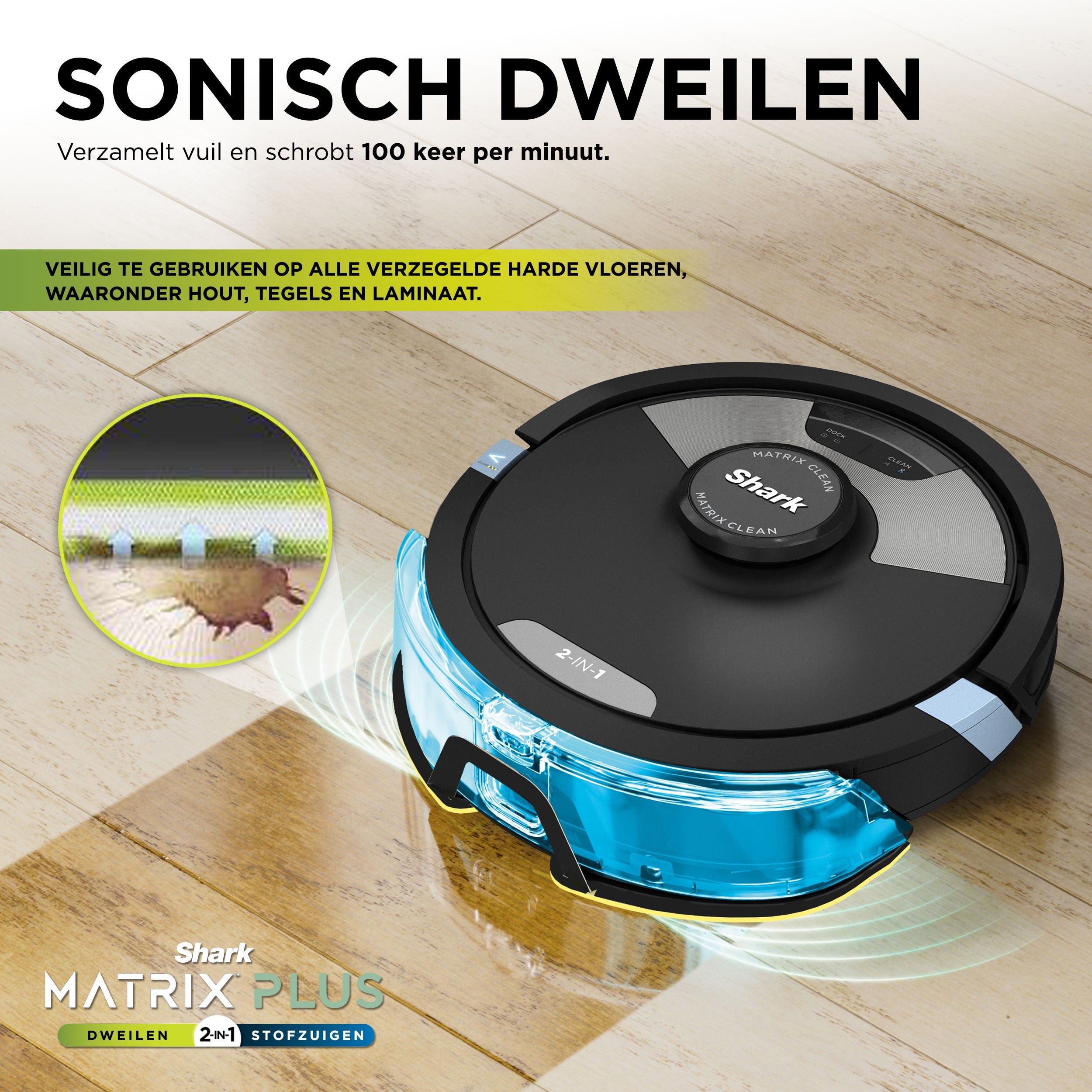 Shark Matrix Plus 2-in-1 Robotstofzuiger - RV2620WAEU