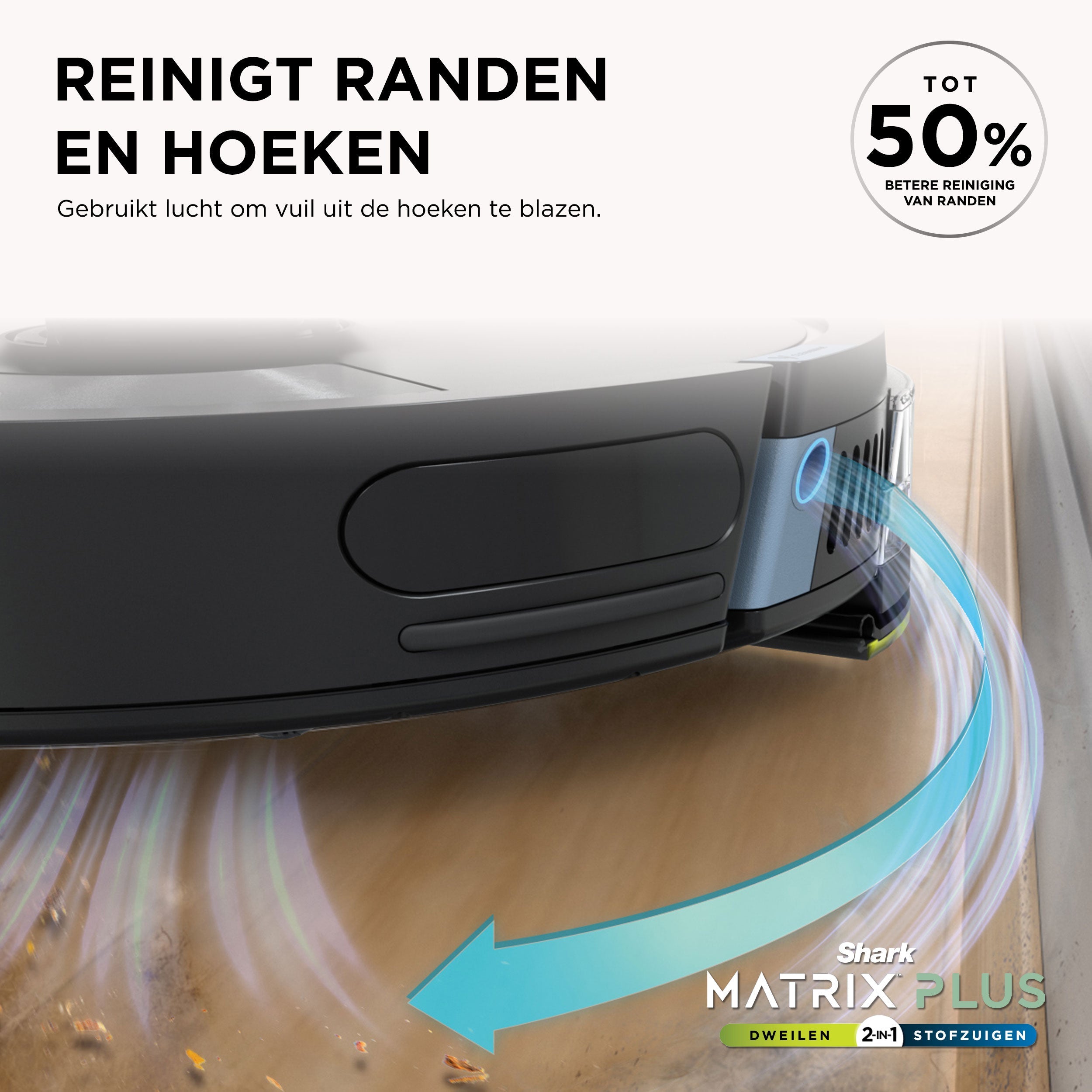 Shark Matrix Plus 2-in-1 Robotstofzuiger - RV2620WAEU