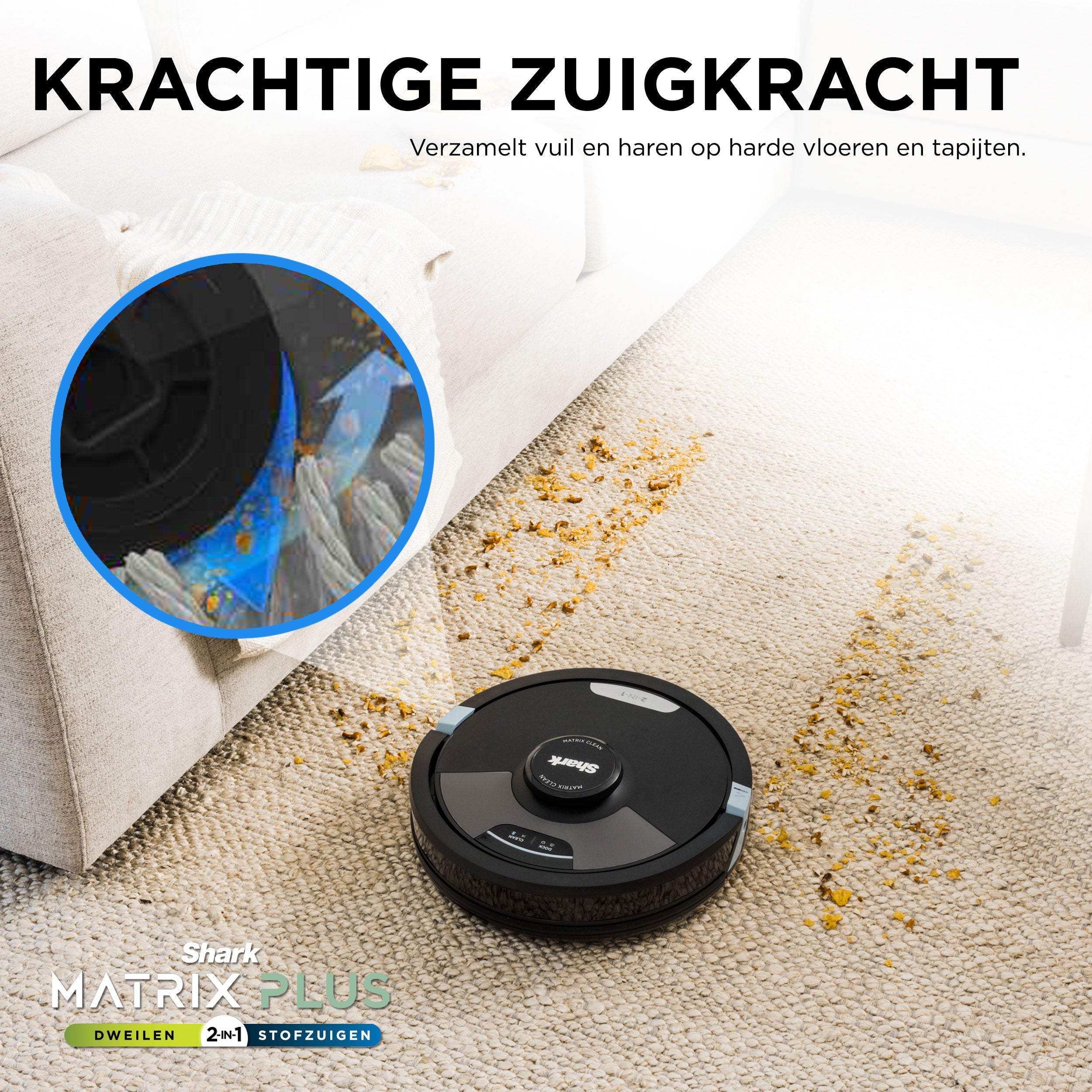 Shark Matrix Plus 2-in-1 Robotstofzuiger - RV2620WAEU