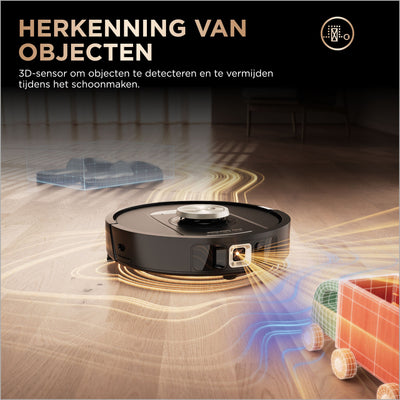 Shark PowerDetect NeverTouch Pro 2-in-1 Robotstofzuiger - RV2800ZEEU
