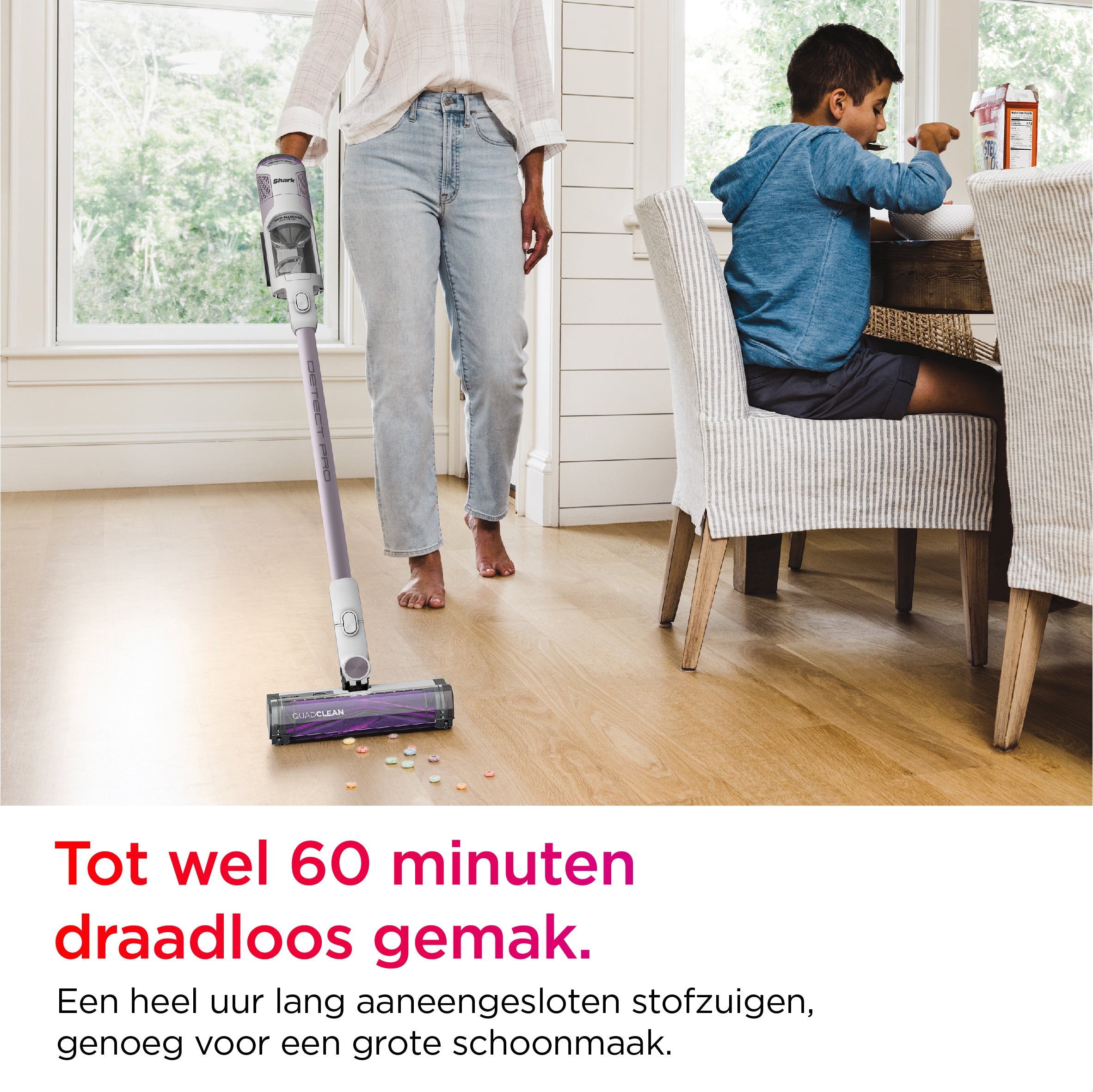Shark Detect Pro Draadloze steelstofzuiger -  IW3612EU