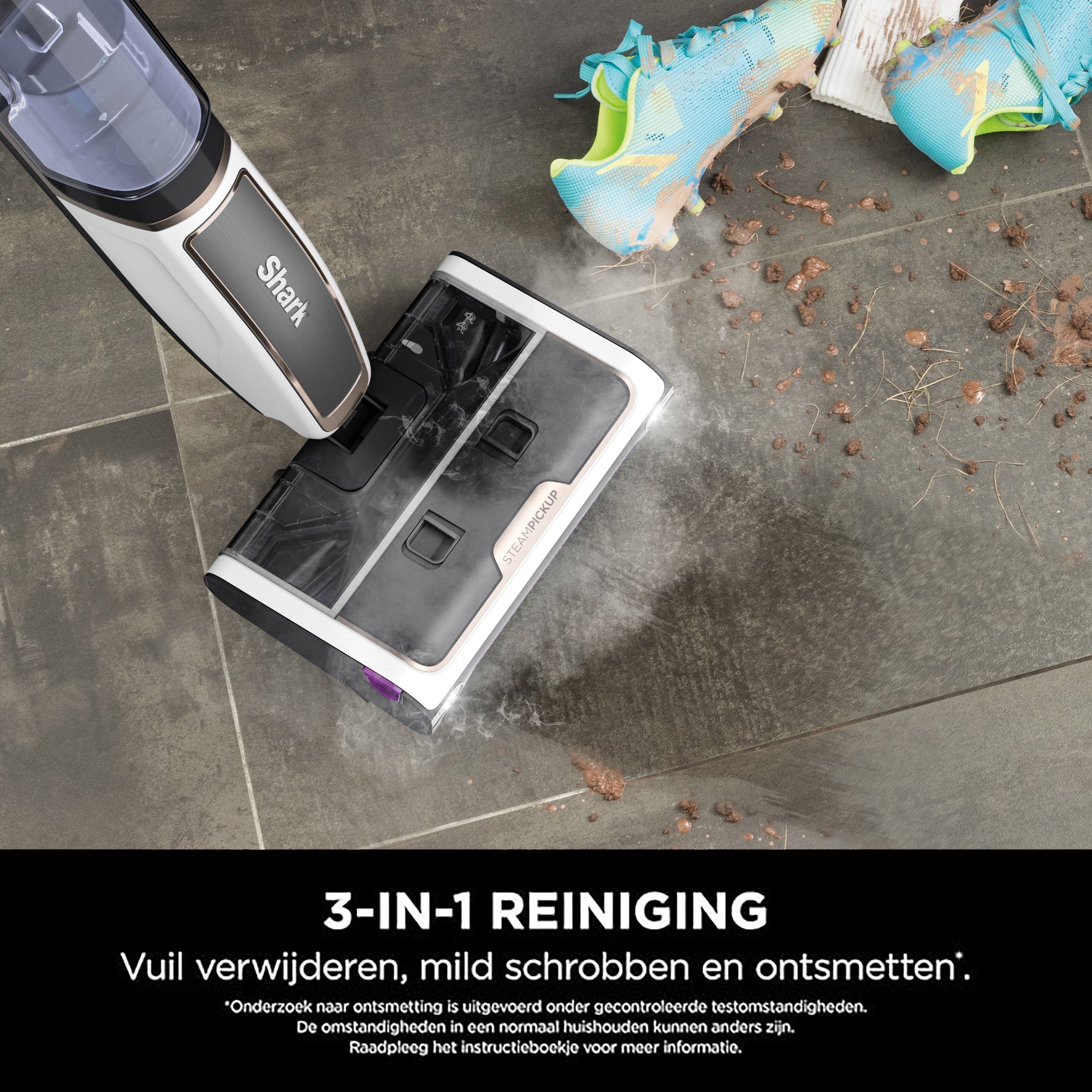 Shark 3-in-1 SteamPickUp Stoomreiniger - SD200EU