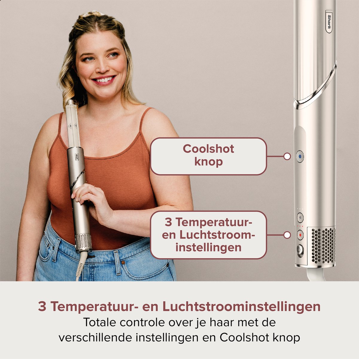 Shark FlexStyle 3-in-1 Multistyler en Föhn - HD424SLEU