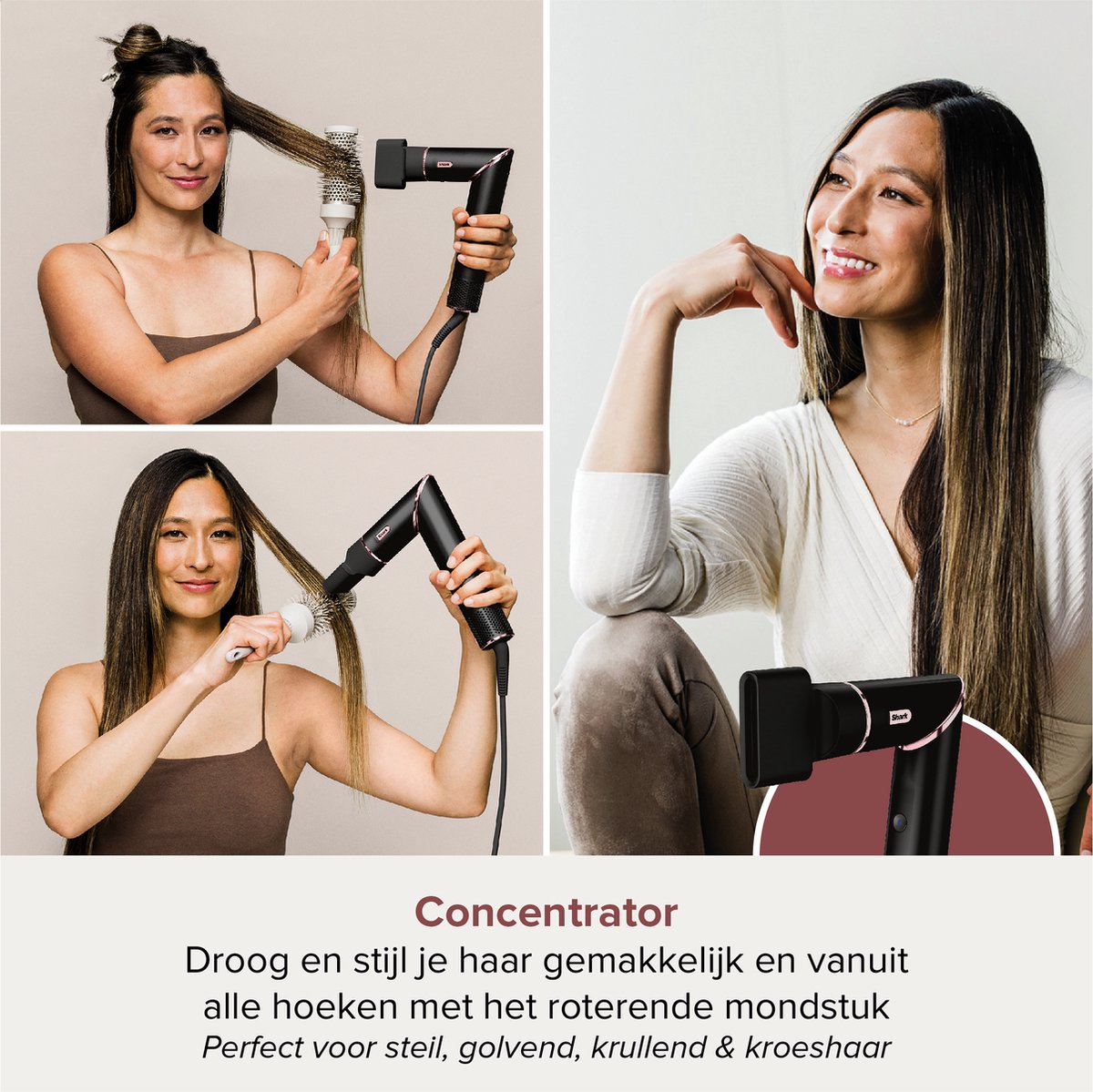 Shark FlexStyle 3-in-1 Multistyler en Föhn - HD424EU