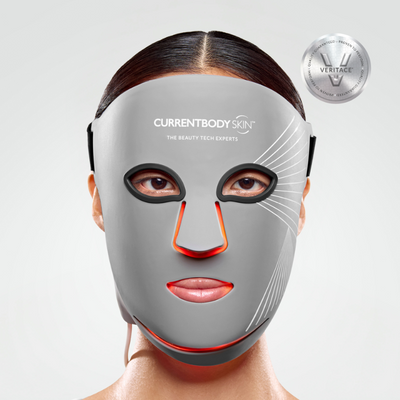 CurrentBody Skin LED Multilight Mask & Face Hydrogels (5 Pack)